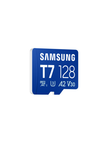 Samsung MicroSD card | T7 | 128 GB | microSDXC | Flash memory class U3, V30, A2