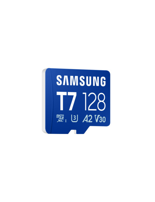 Samsung MicroSD card | T7 | 128 GB | microSDXC | Flash memory class U3, V30, A2