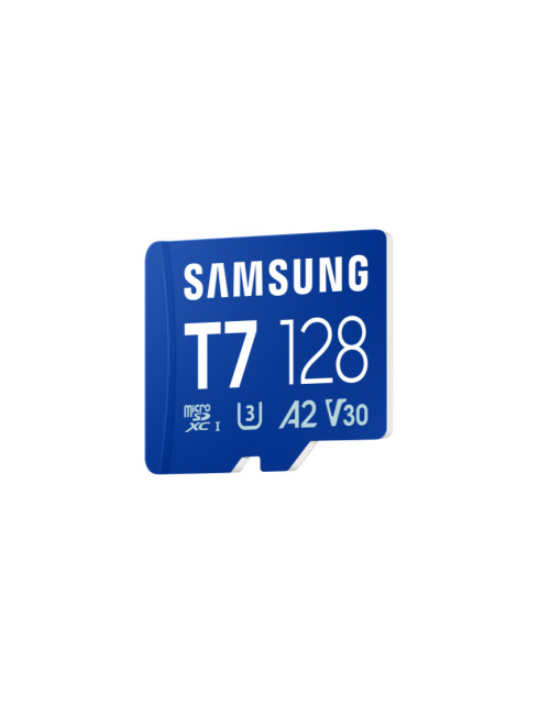 Samsung MicroSD card | T7 | 128 GB | microSDXC | Flash memory class U3, V30, A2