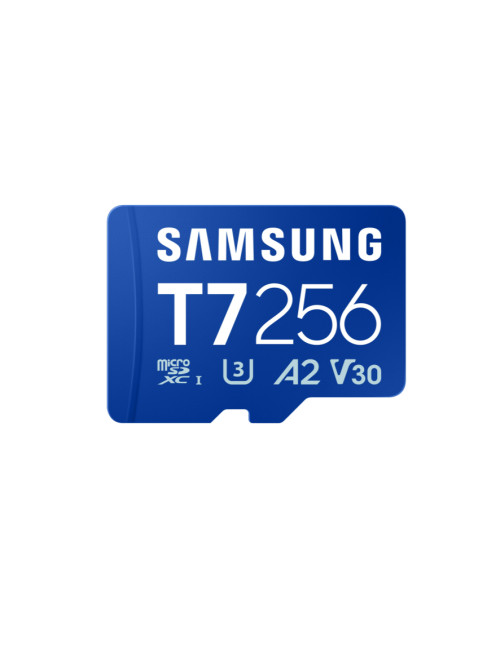 Samsung MicroSD card | T7 | 256 GB | microSDXC | Flash memory class U3, V30, A2