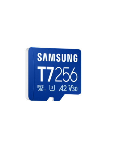 Samsung MicroSD card | T7 | 256 GB | microSDXC | Flash memory class U3, V30, A2