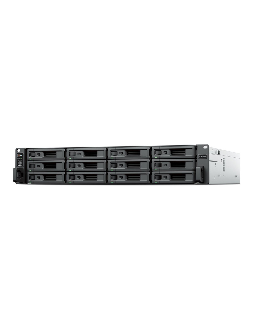 Synology RackStation RS2423RP+II | Efficient storage for centralized data management | AMD Ryzen | V1780B | 8 GB | DDR4 | Black