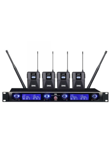 DNA WM4 Wireless Mic Set 4x...