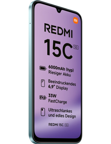 Smartphone Xiaomi Redmi 15C...
