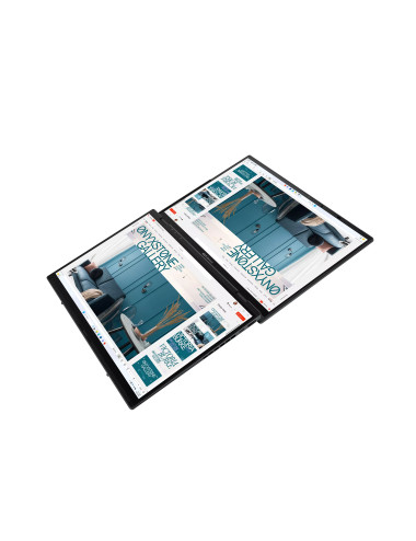 Asus Zenbook Duo UX8406CA-QL358X | Inkwell Gray | 14 " | OLED | Touchscreen | FHD | 1920 x 1200 pixels | 60 Hz | Glossy | Intel 