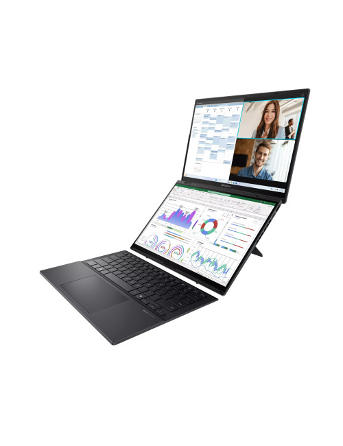 Asus Zenbook Duo UX8406CA-QL358X | Inkwell Gray | 14 " | OLED | Touchscreen | FHD | 1920 x 1200 pixels | 60 Hz | Glossy | Intel 