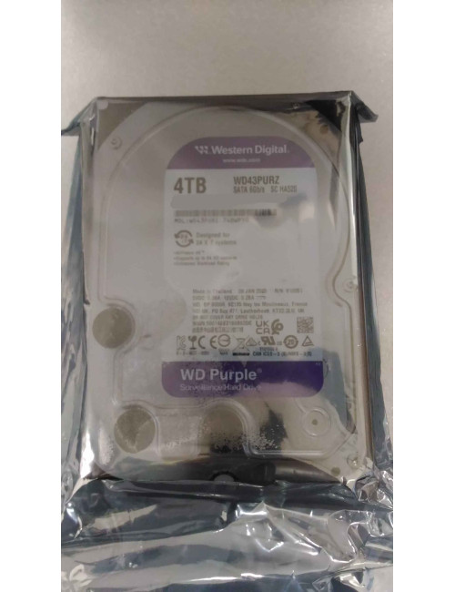 SALE OUT. Western Digital Purple Surveillance, 4 TB, 3.5", HDD | Western Digital Hard Drive | Digital Purple Surveillance | 4000