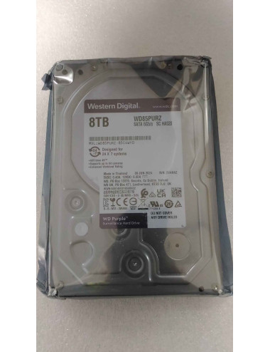 SALE OUT. Western Digital Purple Surveillance Hard Drive 8TB 256MB SATA | Western Digital Surveillance Hard Drive | Purple Surve