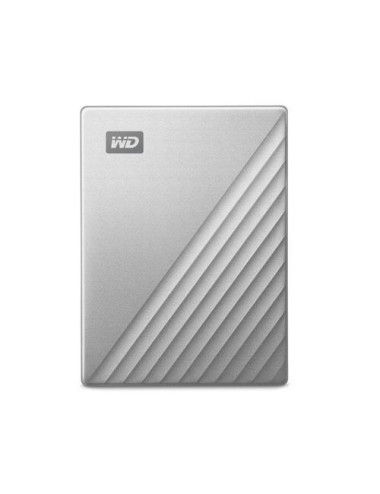 External HDD|WESTERN DIGITAL|My Passport Ultra|2TB|USB 3.0|USB-C|Colour Silver|WDBC3C0020BSL-WESN