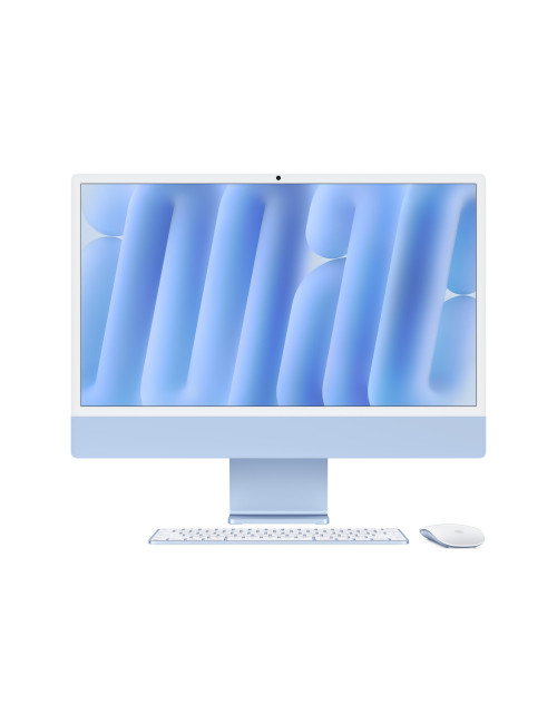 Apple iMac 24 4.5K Retina, Apple M4 10C CPU, 10C GPU/16GB/256GB SSD/Blue/INT | Apple