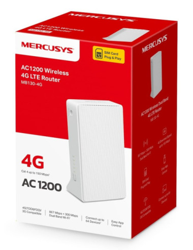 Mercusys MB130-4G wireless...