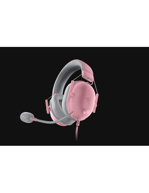 Razer Gaming Headset | BlackShark V2 X (PlayStation Licensed) | Wired | Over-Ear | Microphone | Quartz | Noise canceling