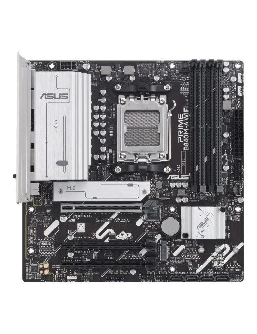 Asus PRIME B840M-A WIFI | Processor family AMD | Processor socket AM5 | DDR5 SDRAM | Supported hard disk drive interfaces SATA, 