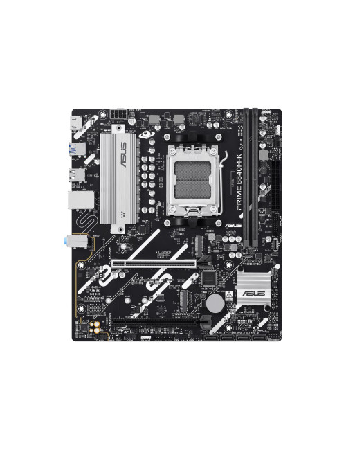 Asus PRIME B840M-K | Processor family AMD | Processor socket AM5 | DDR5 | Supported hard disk drive interfaces SATA, M.2 | Numbe