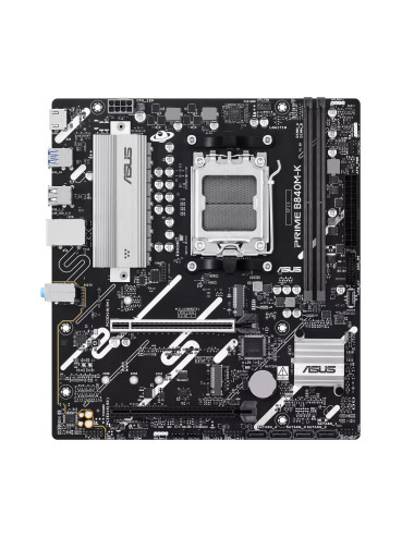Asus PRIME B840M-K | Processor family AMD | Processor socket AM5 | DDR5 | Supported hard disk drive interfaces SATA, M.2 | Numbe