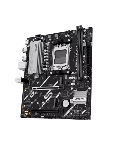 Asus PRIME B840M-K | Processor family AMD | Processor socket AM5 | DDR5 | Supported hard disk drive interfaces SATA, M.2 | Numbe