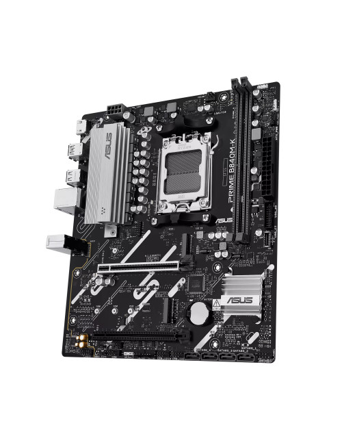 Asus PRIME B840M-K | Processor family AMD | Processor socket AM5 | DDR5 | Supported hard disk drive interfaces SATA, M.2 | Numbe