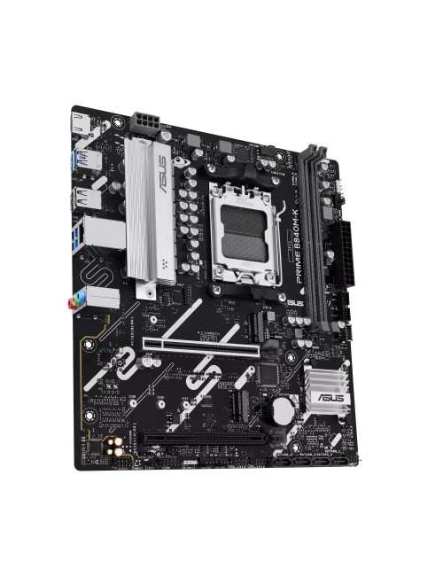 Asus PRIME B840M-K | Processor family AMD | Processor socket AM5 | DDR5 | Supported hard disk drive interfaces SATA, M.2 | Numbe
