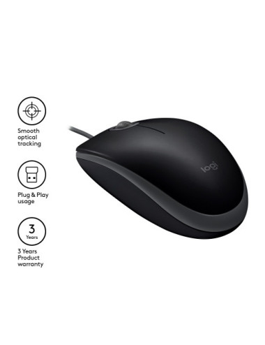 MOUSE USB OPTICAL B110...