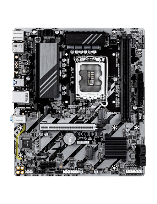 Gigabyte B860M E GEN5 | Processor family Intel | Processor socket LGA1851 | DDR5 | Number of SATA connectors 4 | Supported hard 