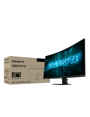 Gigabyte GS27FCA EK | 27 " | VA | FHD | 200 Hz | 1 ms | 1920 x 1080 pixels | 250 cd/m | HDMI ports quantity 2