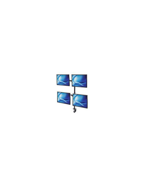 MH Monitor Mount supports 4 LCD Monitors