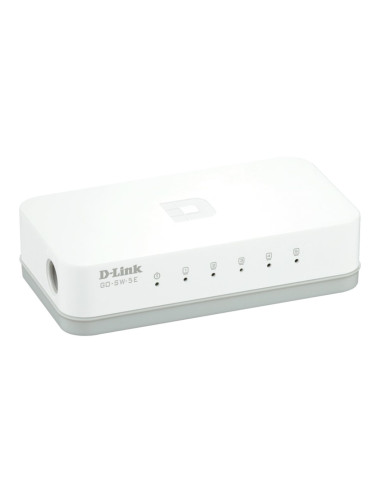 D-Link | 5-Port Fast Ethernet Easy Desktop Switch | GO-SW-5E/E
