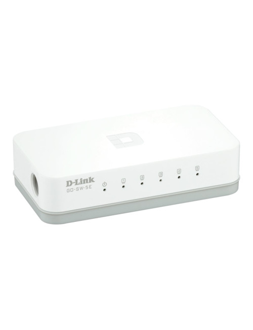 D-Link | 5-Port Fast Ethernet Easy Desktop Switch | GO-SW-5E/E