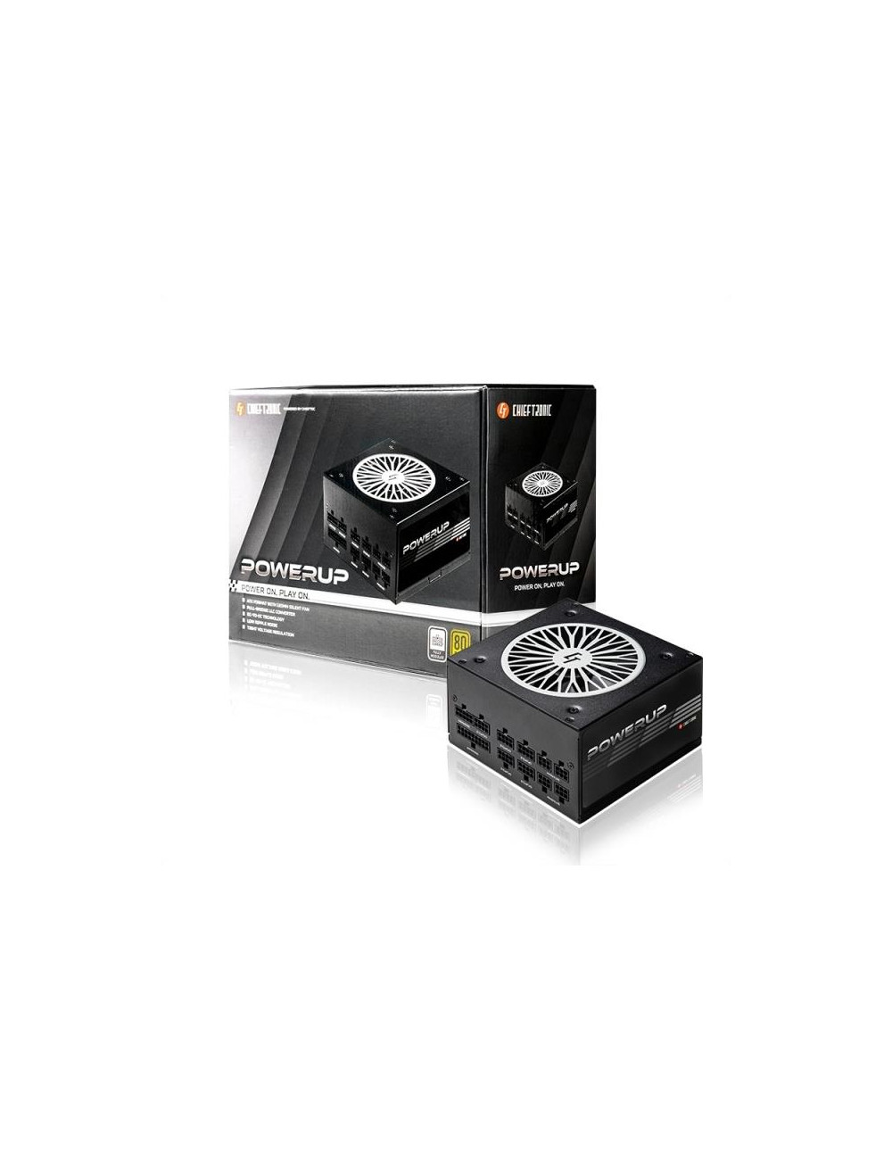 Power Supply|CHIEFTEC|650 Watts|Efficiency 80 PLUS GOLD|PFC Active|GPX-650FC