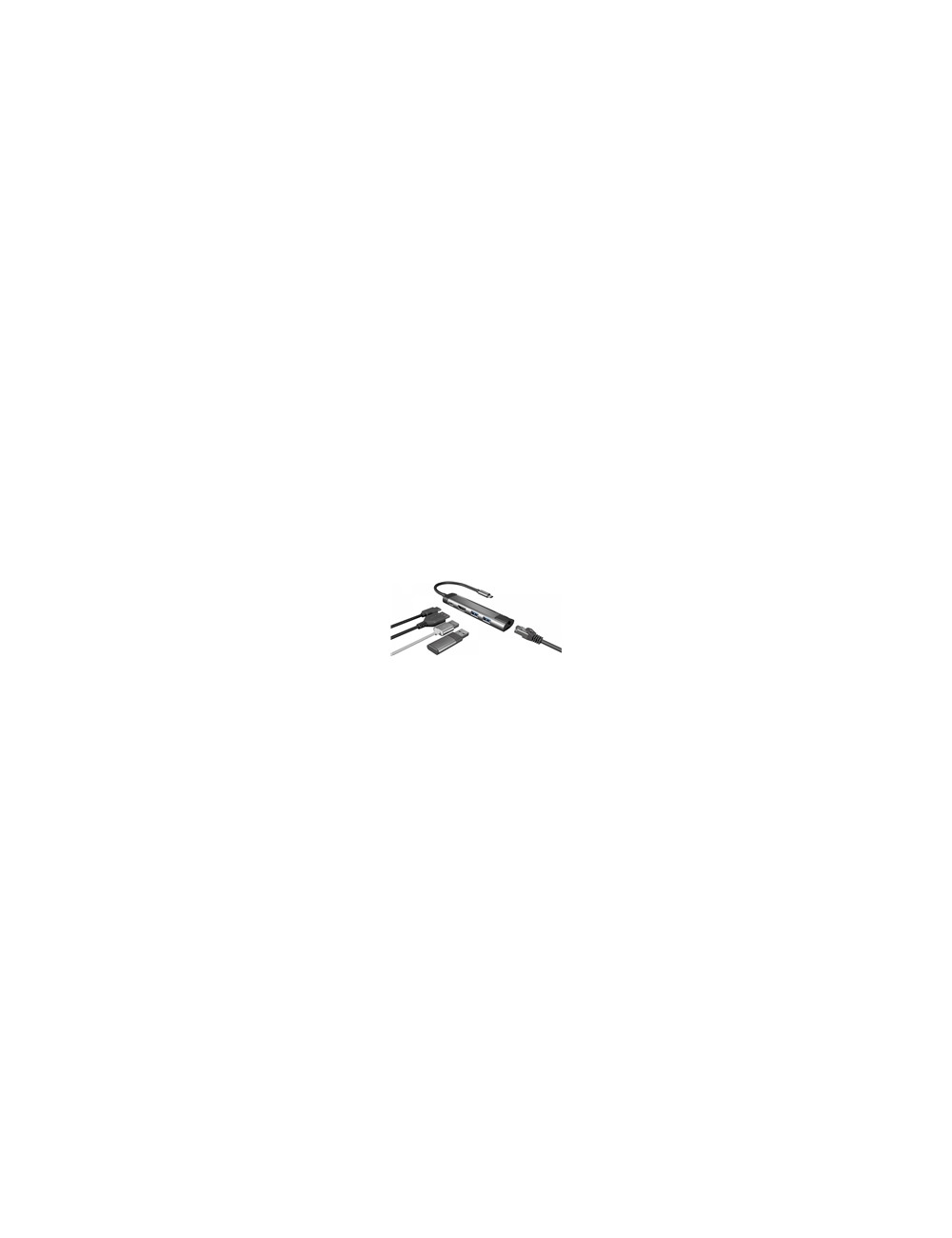 NATEC Multiport Fowler Go USB-C