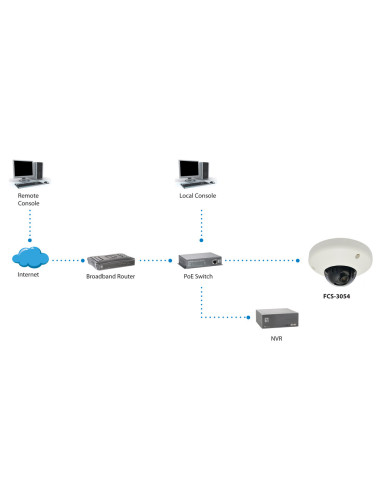 LevelOne IPCam HUBBLE Dome...