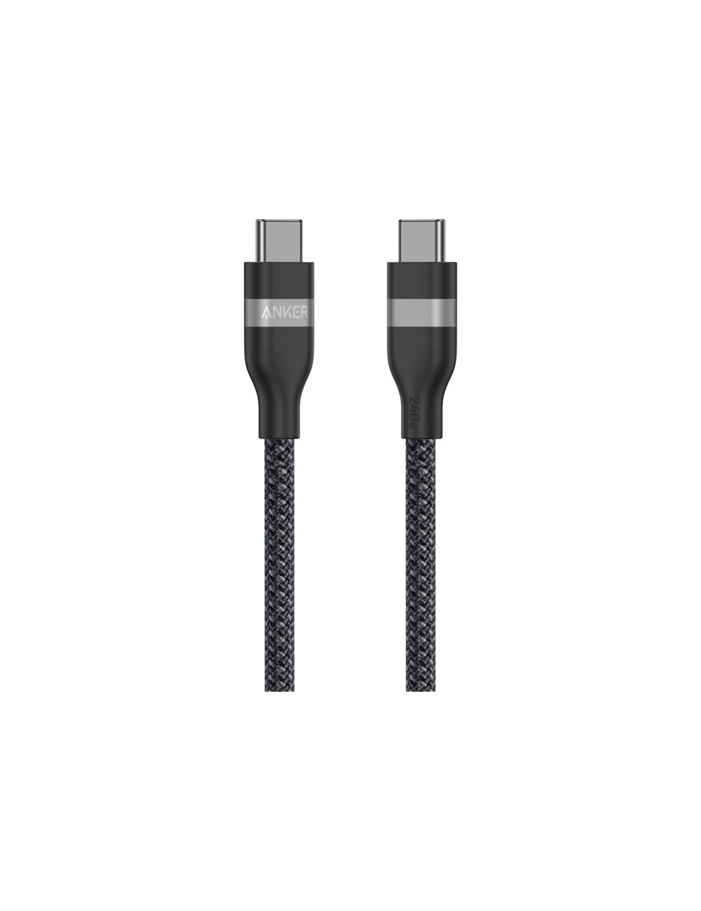 Anker | Anker USB C to USB C 240W Upcycled-Braided Fast Charging Cable A82E2 | A82E2H12