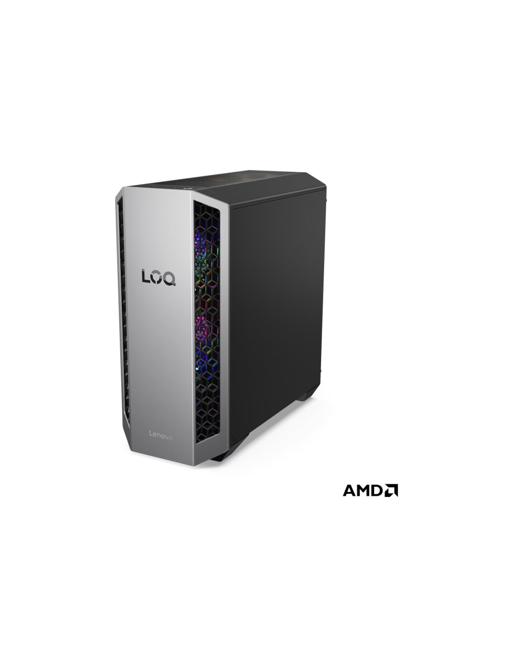 Lenovo LOQ Tower 26ADR10 AMD R7 8745HX/16GB/512GB/Nvidia GF RTX 5050/WIN11 Home/2Y Warranty | Lenovo LOQ | 26ADR10 | Desktop | T