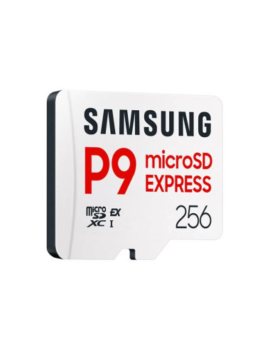 Samsung P9 Express | MicroSD Card | 256 GB | microSDXC | Flash memory class U3, V30, A1