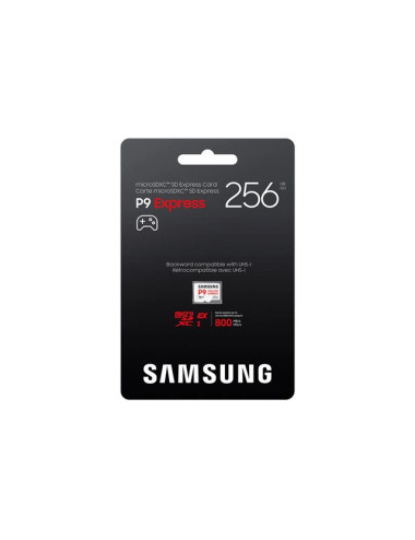 Samsung P9 Express | MicroSD Card | 256 GB | microSDXC | Flash memory class U3, V30, A1