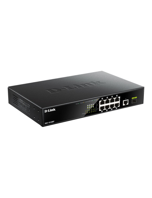 D-Link | 10 Gigabit port Switch with PoE | DGS-1010MP | Unmanaged | Desktop / Rackmount | Gigabit Ethernet (copper) ports quanti