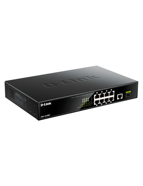 D-Link | 10 Gigabit port Switch with PoE | DGS-1010MP | Unmanaged | Desktop / Rackmount | Gigabit Ethernet (copper) ports quanti