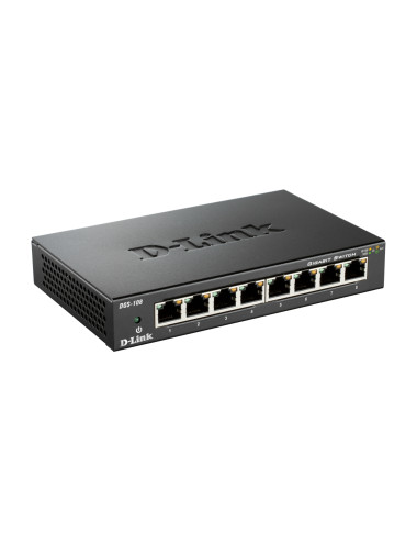 D-Link | Switch | DGS-108/E | Unmanaged | Desktop | Gigabit Ethernet (copper) ports quantity 8 | 60 month(s)