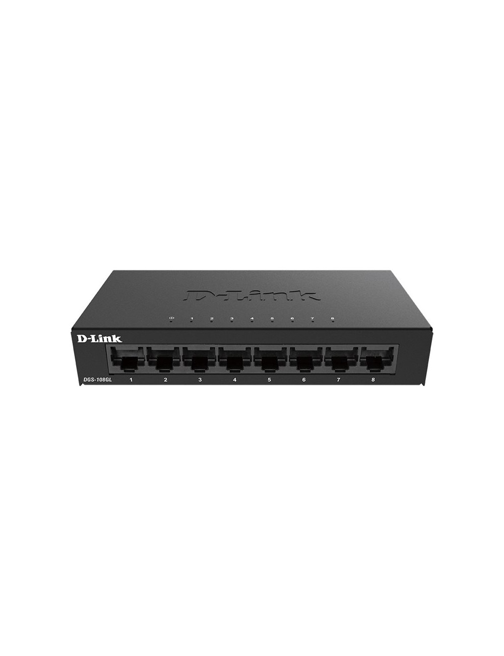D-Link | Switch | DGS-108GL/E | Unmanaged | Desktop | Gigabit Ethernet (copper) ports quantity 8 | 60 month(s)