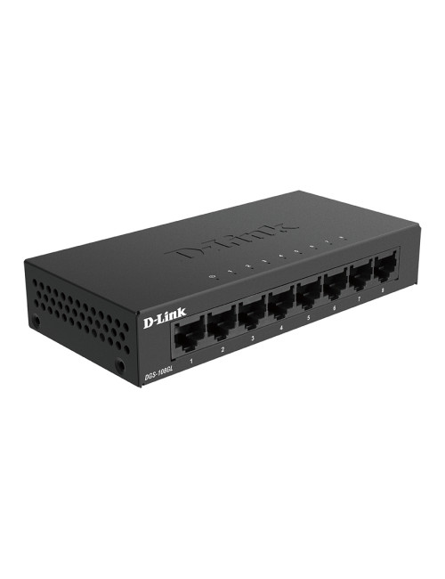 D-Link | Switch | DGS-108GL/E | Unmanaged | Desktop | Gigabit Ethernet (copper) ports quantity 8 | 60 month(s)