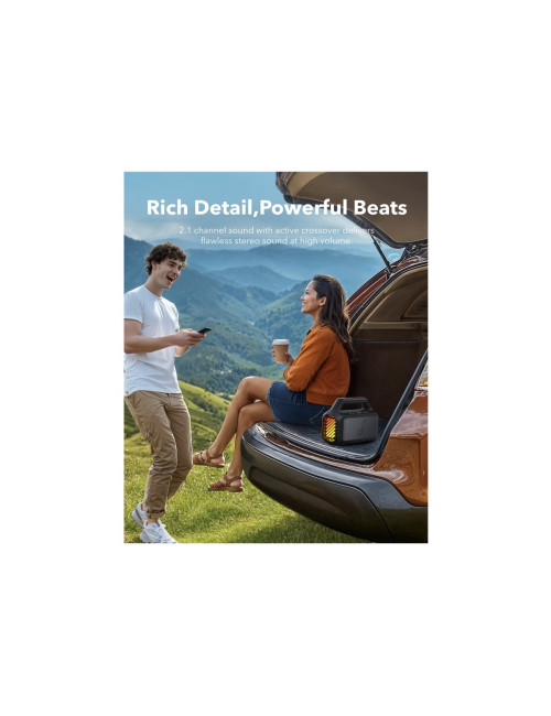 Anker Soundcore | Portable Bluetooth Speaker | Boom 2 | 80 W | Waterproof | Bluetooth | Wireless connection | Portable | Phantom