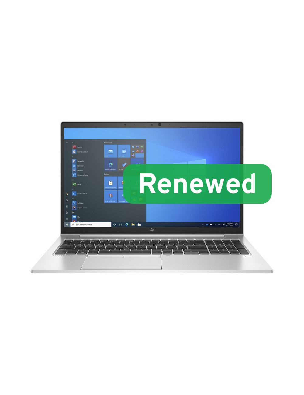 HP Renewed Grade B | EliteBook 855 G8 | 15.6 " | 5400U | 16 GB | SSD | 256 GB | AMD Radeon Vega 6 | Windows 11 Pro | Keyboard la