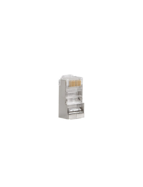 Lanberg | RJ45 CAT.6 FTP Plug 8P8C PASS Through Type, 100 pcs | PLS-6000EZ | Transparent
