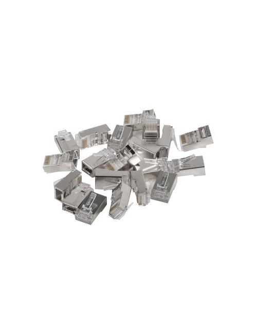 Lanberg | RJ45 CAT.6 FTP Plug 8P8C PASS Through Type, 100 pcs | PLS-6000EZ | Transparent
