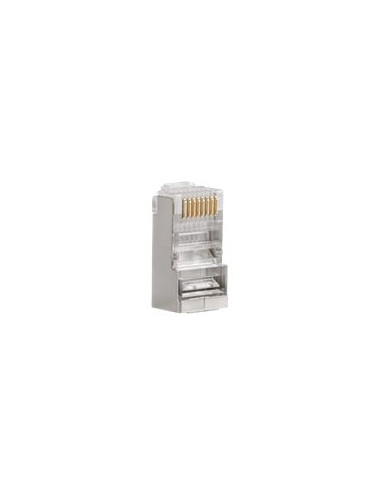 Lanberg | RJ45 CAT.6 FTP Plug 8P8C PASS Through Type, 100 pcs | PLS-6000EZ | Transparent