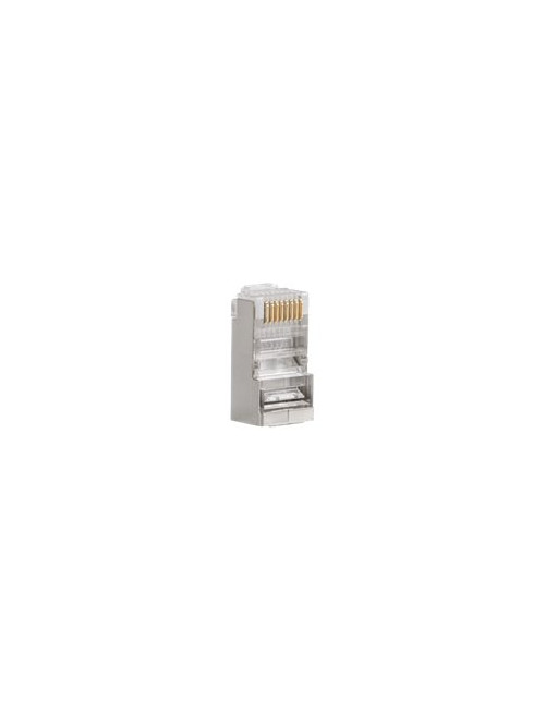 Lanberg | RJ45 CAT.6 FTP Plug 8P8C PASS Through Type, 100 pcs | PLS-6000EZ | Transparent