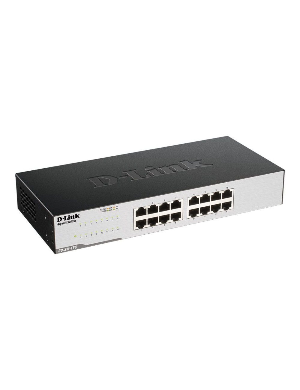 D-Link | 16-Port Gigabit Easy Desktop Switch | GO-SW-16G/E | Unmanaged | Desktop/Rackmountable | 24 month(s)