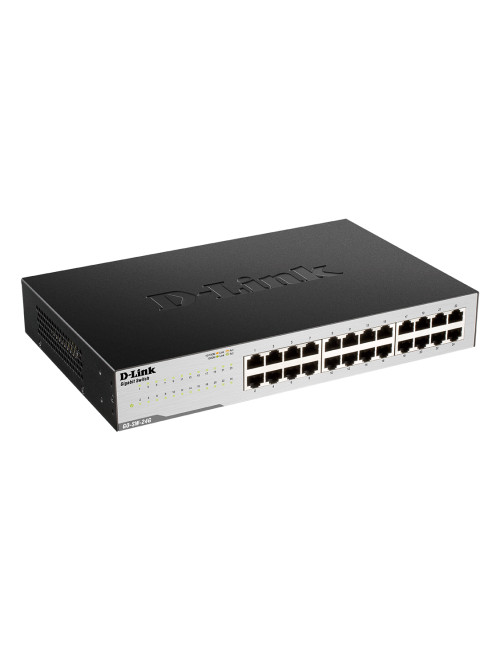 D-Link | 24-Port Gigabit Easy Desktop Switch | GO-SW-24G | Unmanaged | Desktop/Rackmountable | 24 month(s)