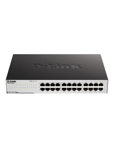 D-Link | 24-Port Gigabit Easy Desktop Switch | GO-SW-24G | Unmanaged | Desktop/Rackmountable | 24 month(s)