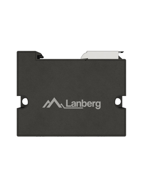 Lanberg Switch PoE Extender 1xIn 3xOut Gigabit Ethernet Din Rail BT 90W metal clips | DIN-GE4-BT-90W
